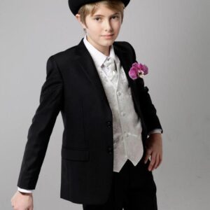 Skreddersydd dress og vest til brudesvenn