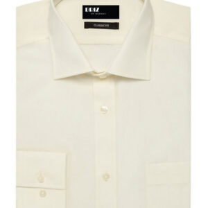 Skjorte i Ivory / Krem med perfekt passform